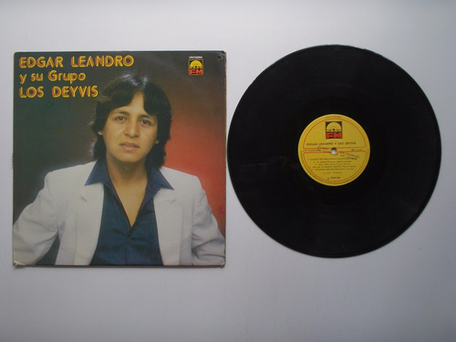 Lp Vinilo Edgar Leandro Y Los Devis Disco Promocional 1984