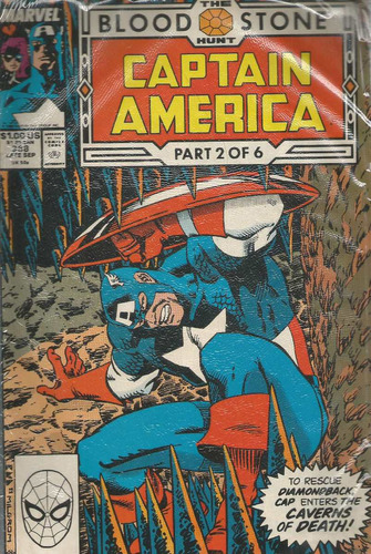 Captain America 358 - Marvel - Bonellihq Cx133 J19