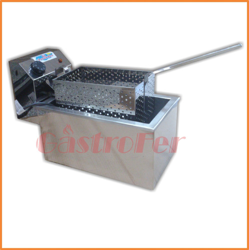 Imagen 4 de 5 de Freidora Electrica Lourdes 12 Lts Acero Inox Automatica