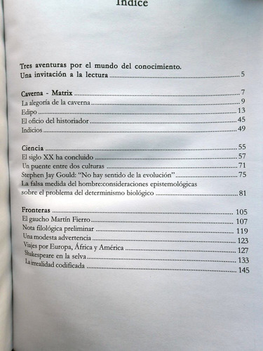 Tres Aventuras Por El Mundo Del Conocimiento - Eudeba