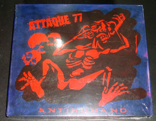 Attaque 77 Antihumano Cd Sellado Argentino / Kktus