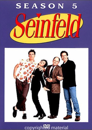 Dvd Seinfeld Season 5 / Temporada 5