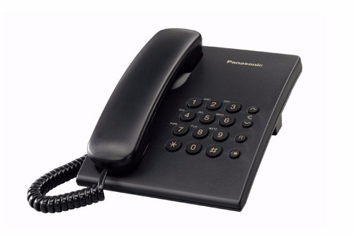 Kx-ts500me Telefono Panasonic Unilinea Negro