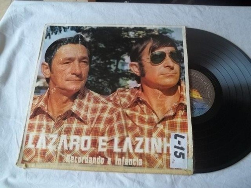 Vinil Lp - Lazaro E Lazinho - Recordando A Infancia