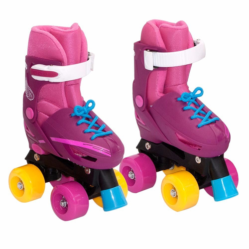 Patines 4 Ruedas Estilo Soy Luna, Talla Ajustable 35 A 38