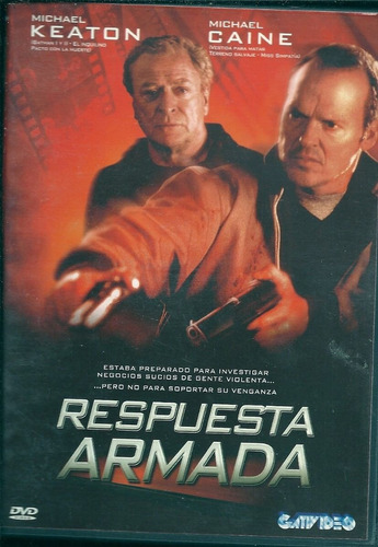 Dvd Original Respuesta Armada - Keaton Caine - Sellada!