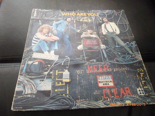Vinilo Lp The Who -- Who Are You (u429