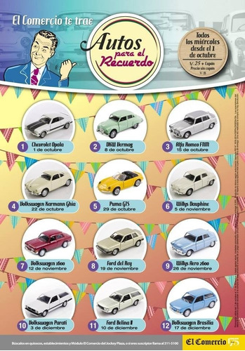 Coleccion Autos Para El Recuerdo - El Comercio