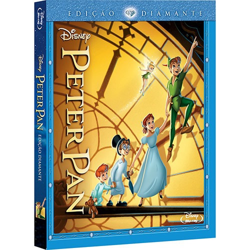 Blu-ray Peter Pan Ed Diamante C/ Luva + Peter Pan 2