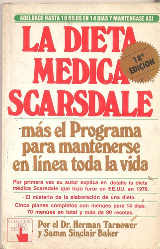 La Dieta Medica Scarsdale-mas El Programa Para Mantenerse...