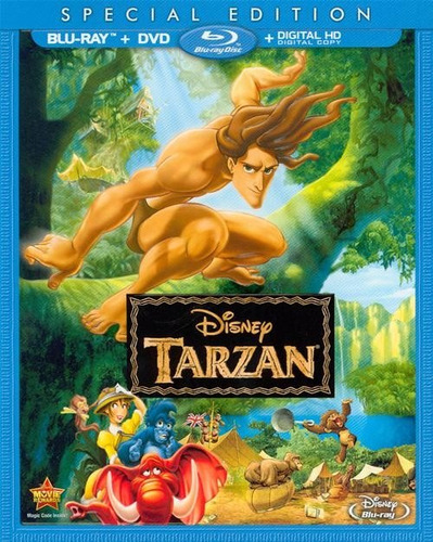 Blu-ray + Dvd Tarzan (1999) De Walt Disney