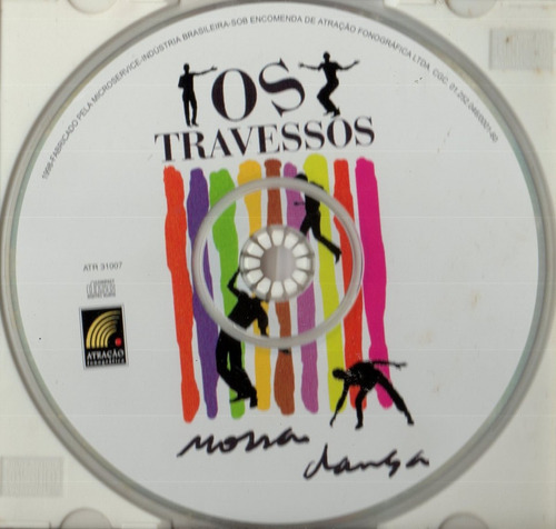 Cd Os Travessos - Nossa Dança (Usado)