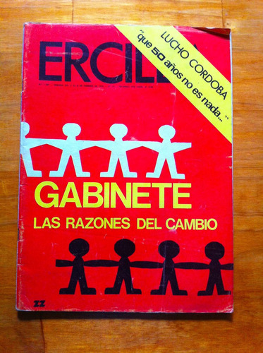 Revista Ercilla Nº1907-1972 - Gabinete, Las Razones Del Camb
