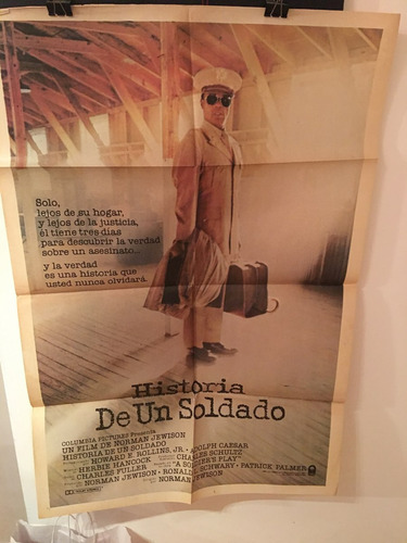 Afiche De Cine Original - Historia De Un Soldado