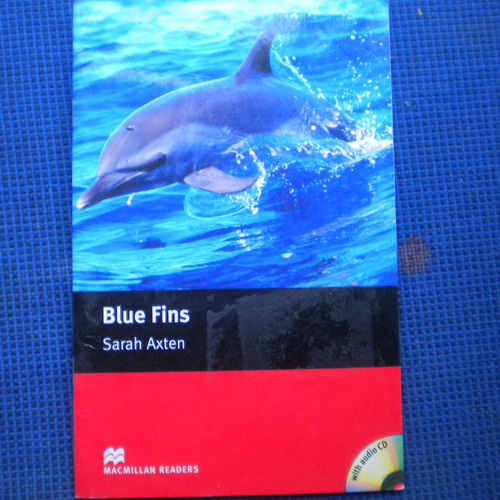 Libro Escolar En Ingles, Blue Fins, Sarah Axten, Ed. Macmill