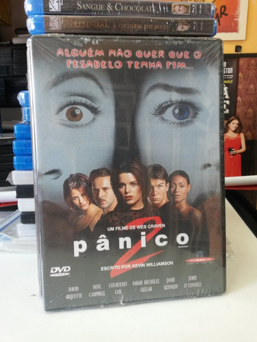 Dvd Original Pânico 2 (lacrado)encarte Interno