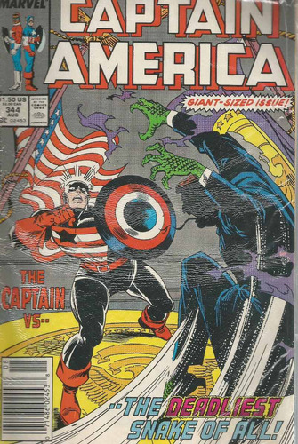Captain America 344  - Marvel - Bonellihq Cx133 J19