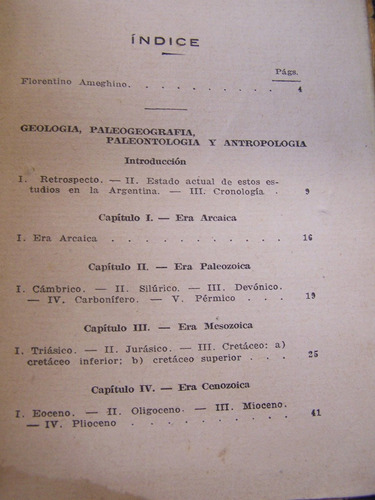Imagen 2 de 3 de Doctrinas Y Descubrimientos * Florentino Ameghino * 1917 *