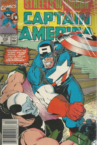 Captain America 378 - Marvel - Bonellihq Cx133 J19
