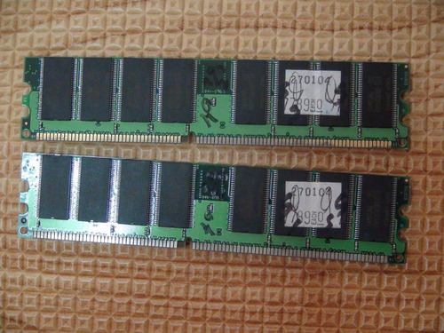 H4j45 Ram Samsung Ddr-400 Pc3200 512mb Memória Computator Pc (Usado)