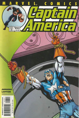 Captain America 43 - Marvel - Bonellihq Cx133 J19