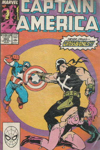 Captain America 363 - Marvel - Bonellihq Cx133 J19