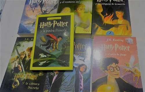 Saga Harry Potter Completa 1 A 7 J.k. Rowling Libros Nuevos