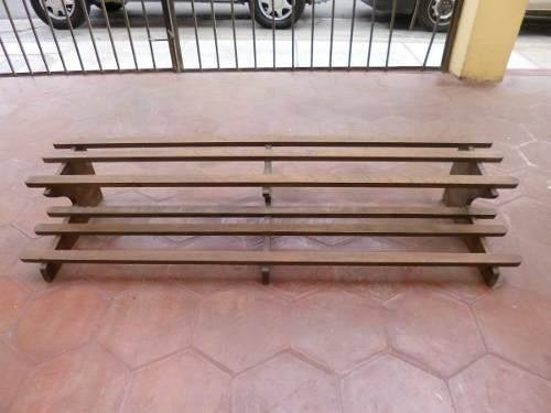 Imagen 2 de 3 de Antiguo Mueble Zapatera De Madera Cedro