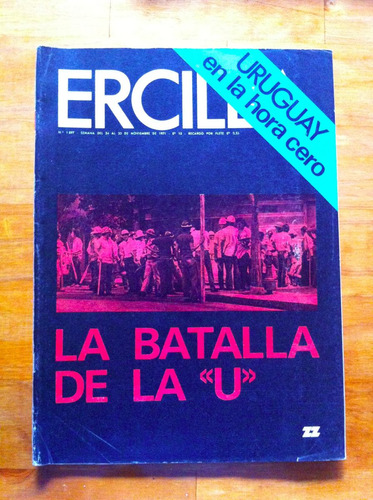 Revista Ercilla Nº1897-1971 - La Batalla De La U