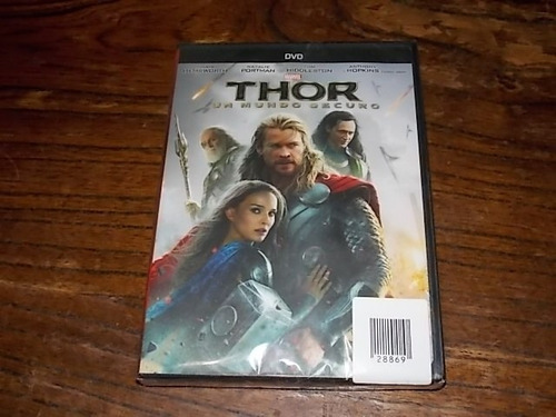 Dvd Original Thor 2 Un Mundo Oscuro - Hemsworth - Sellada!!!