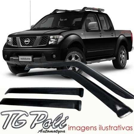 Calha De Chuva Nissan Frontier Cd 08 / 16  4p Tg Poli