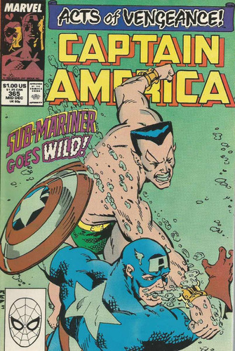 Captain America 365 - Marvel - Bonellihq Cx133 J19
