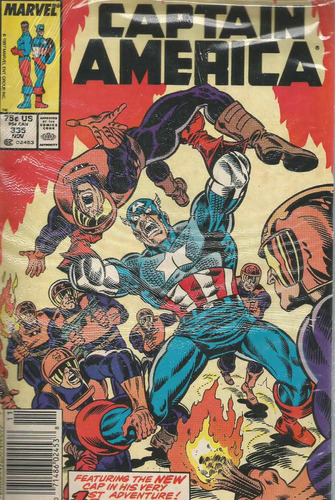 Captain America 335  - Marvel - Bonellihq Cx133 J19