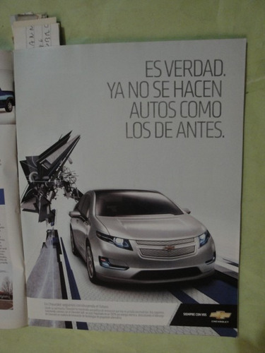 Publicidad Chevrolet Volt Año 2009