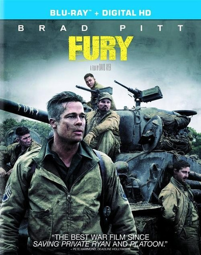 Blu-ray Fury / Corazones De Hierro