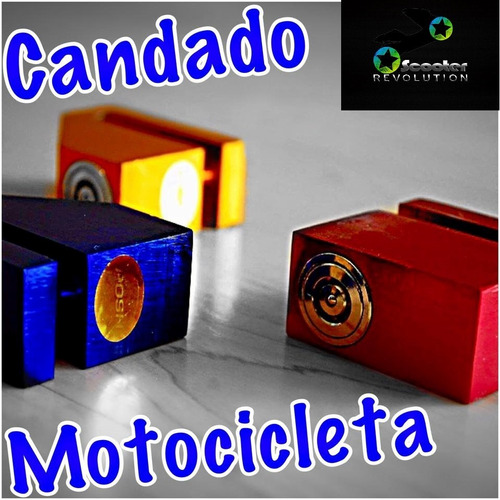 Candado Seguridad Disco Moto Motoneta Economico