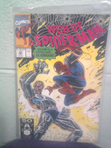 Marvel Comics Web Of Spiderman En Ingles 1991