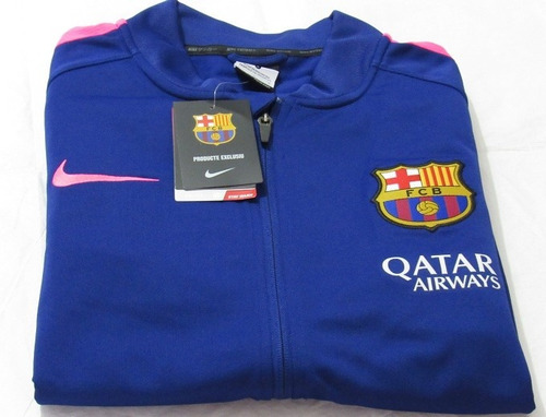 Chaqueta Nike Fc Barcelona Squad Sideline Knit - Azul/rosa