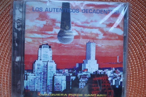 Cd Los Autenticos Decadentes Cualquiera Puede Cantar