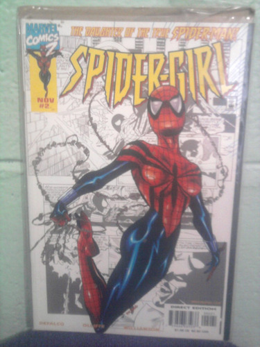 Marvel Comics Spidergirl Número 2 En Ingles Direct Edition