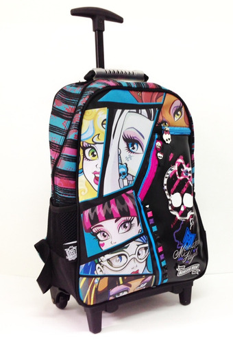 Mochila De Carrito Monster High Con Licencia Original 16