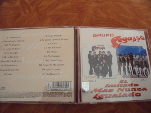 Cd Grupo Pegasso, Vol 3 Y 4,