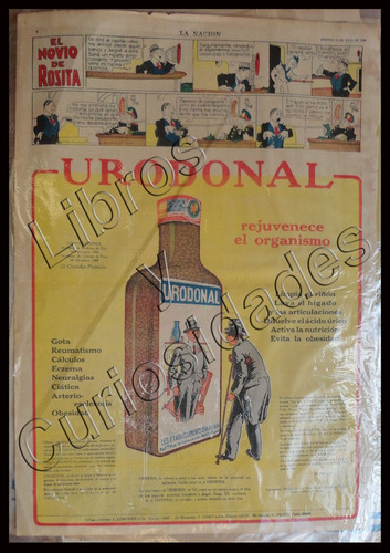 Afiche Antiguo Publicitario Urodonal. Art. 22467