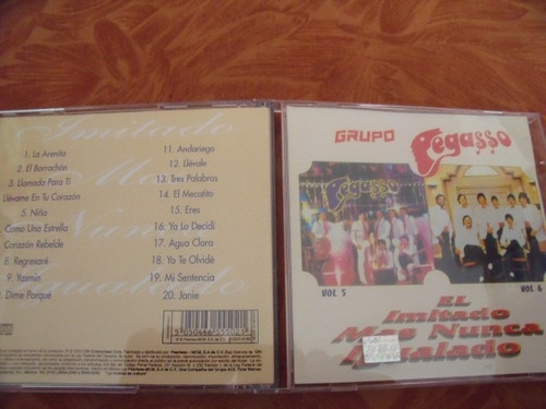 Cd Grupo Pegasso, Vol 5 Y 6,