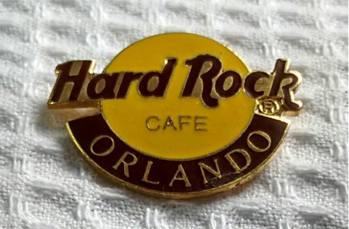 Pins Original Hard Rock Cafe Metal Retro Orlando Vintag Rdf1