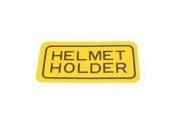 Honda  Helmet Holder  Calco Insignia, C70 Cbxxx Slxxx Xlxxx