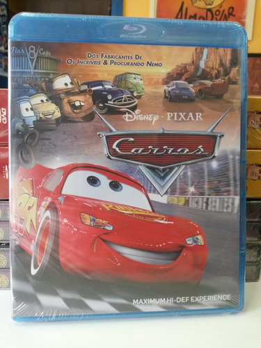 Blu-ray Original Do Filme Carros  