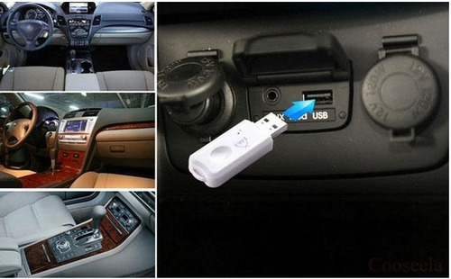 Imagen 5 de 6 de Receptor Bluetooth Universal Usb Autos - Equipos De Sonido