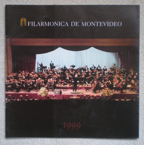 Programa Filarmónica De Montevideo 1999 C Brancusi A Varela