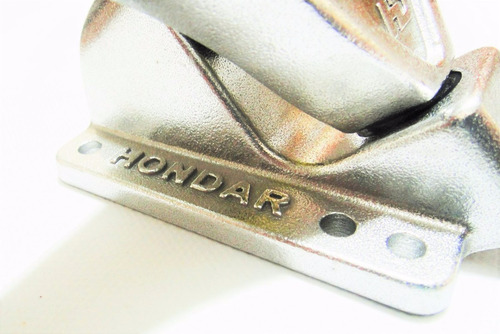 Truck Longboard Hondar 180mm Prata Importado+pads+parafuso